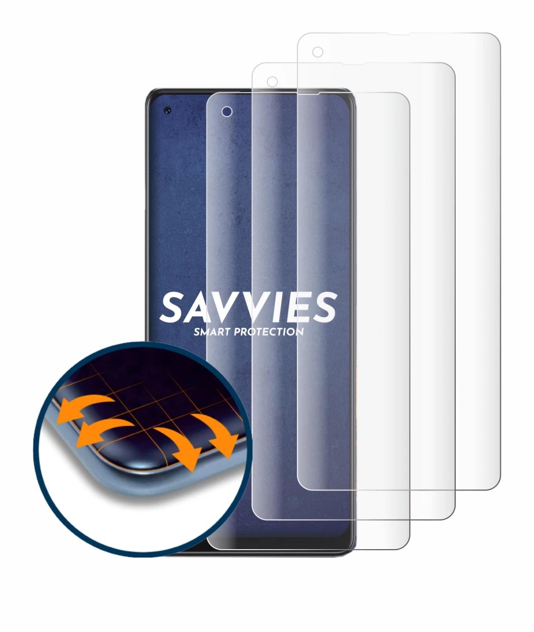 Imagen del dispositivo Cubot Max 3 con una amplia variedad de protectores de pantalla.