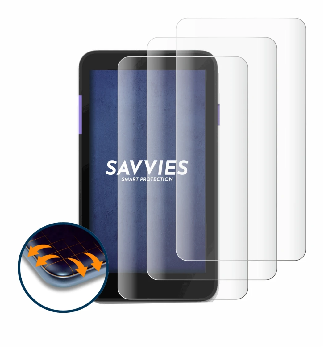 Imagen del dispositivo Zettle Terminal (by Paypal) con una amplia variedad de protectores de pantalla.