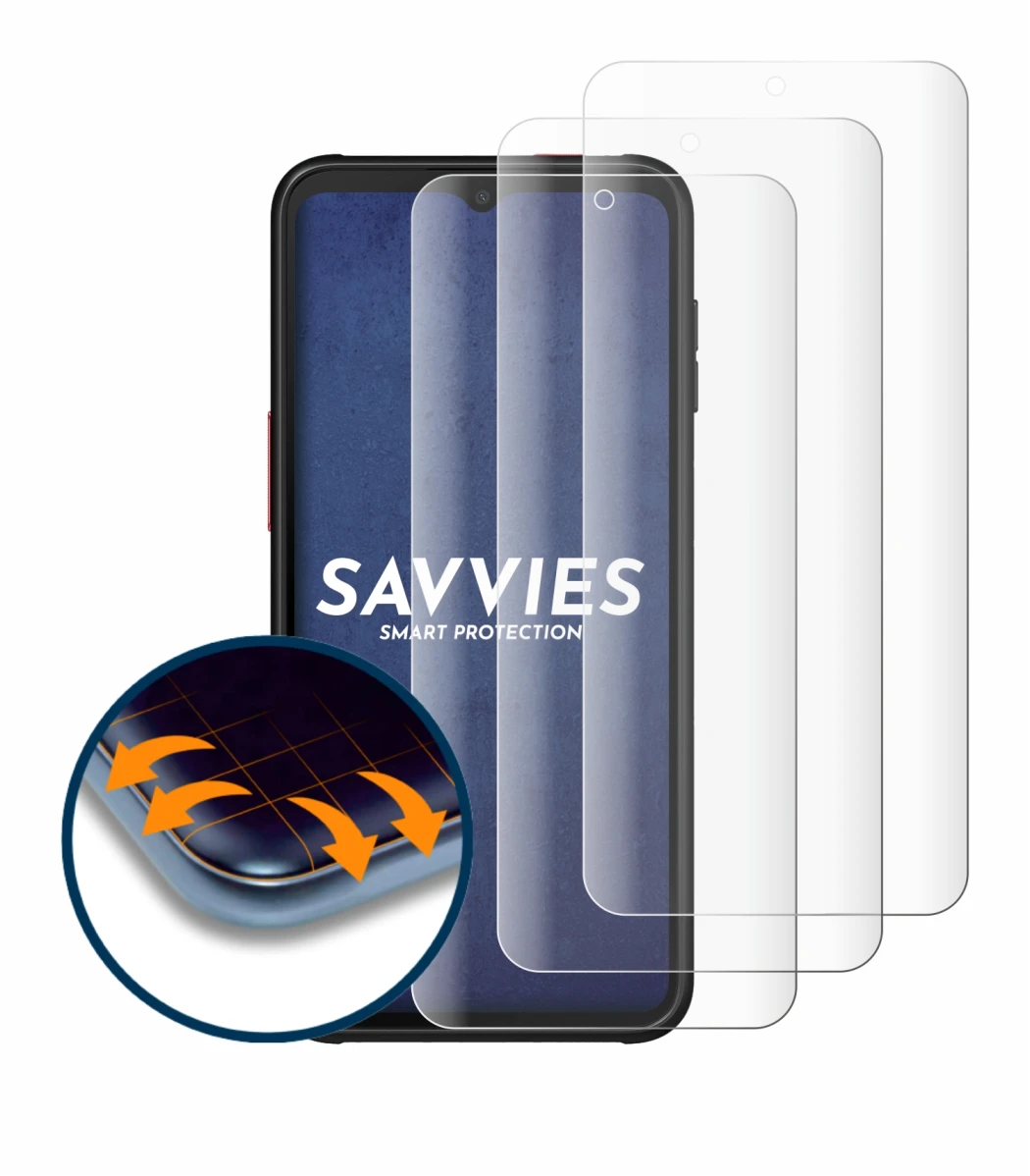 Imagen del dispositivo Samsung Galaxy XCover 6 Pro Enterprise Edition con una amplia variedad de protectores de pantalla.