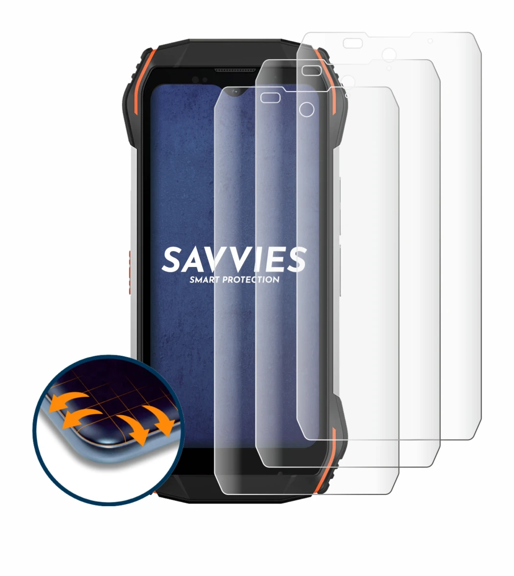 Imagen del dispositivo Blackview N6000 con una amplia variedad de protectores de pantalla.