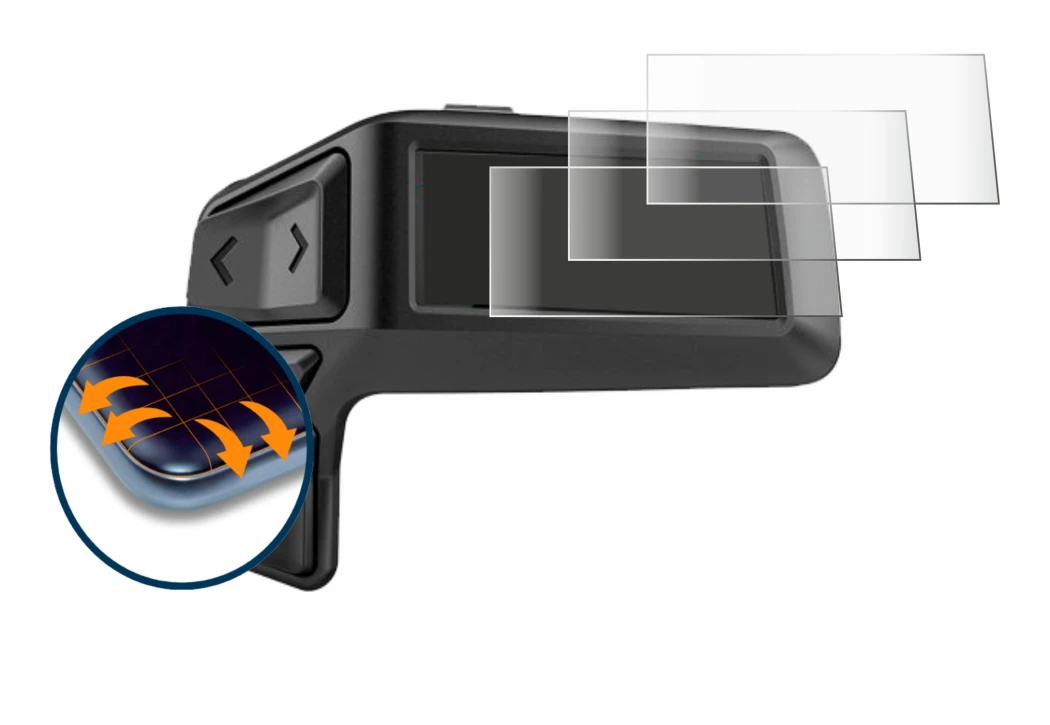 Imagen del dispositivo Bosch Purion 200 con una amplia variedad de protectores de pantalla.