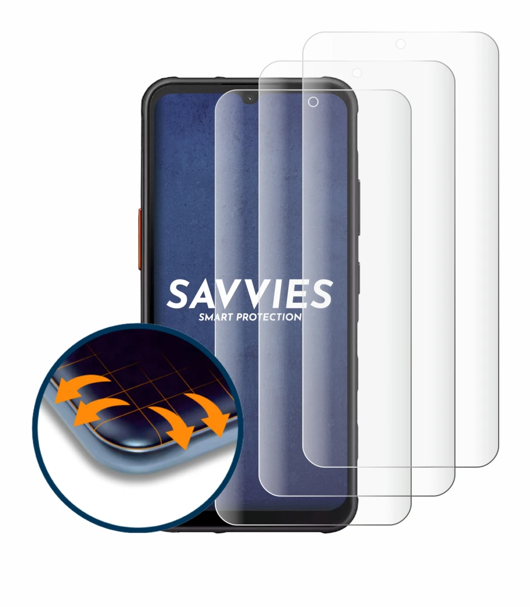 Imagen del dispositivo Samsung Galaxy XCover 7 con una amplia variedad de protectores de pantalla.