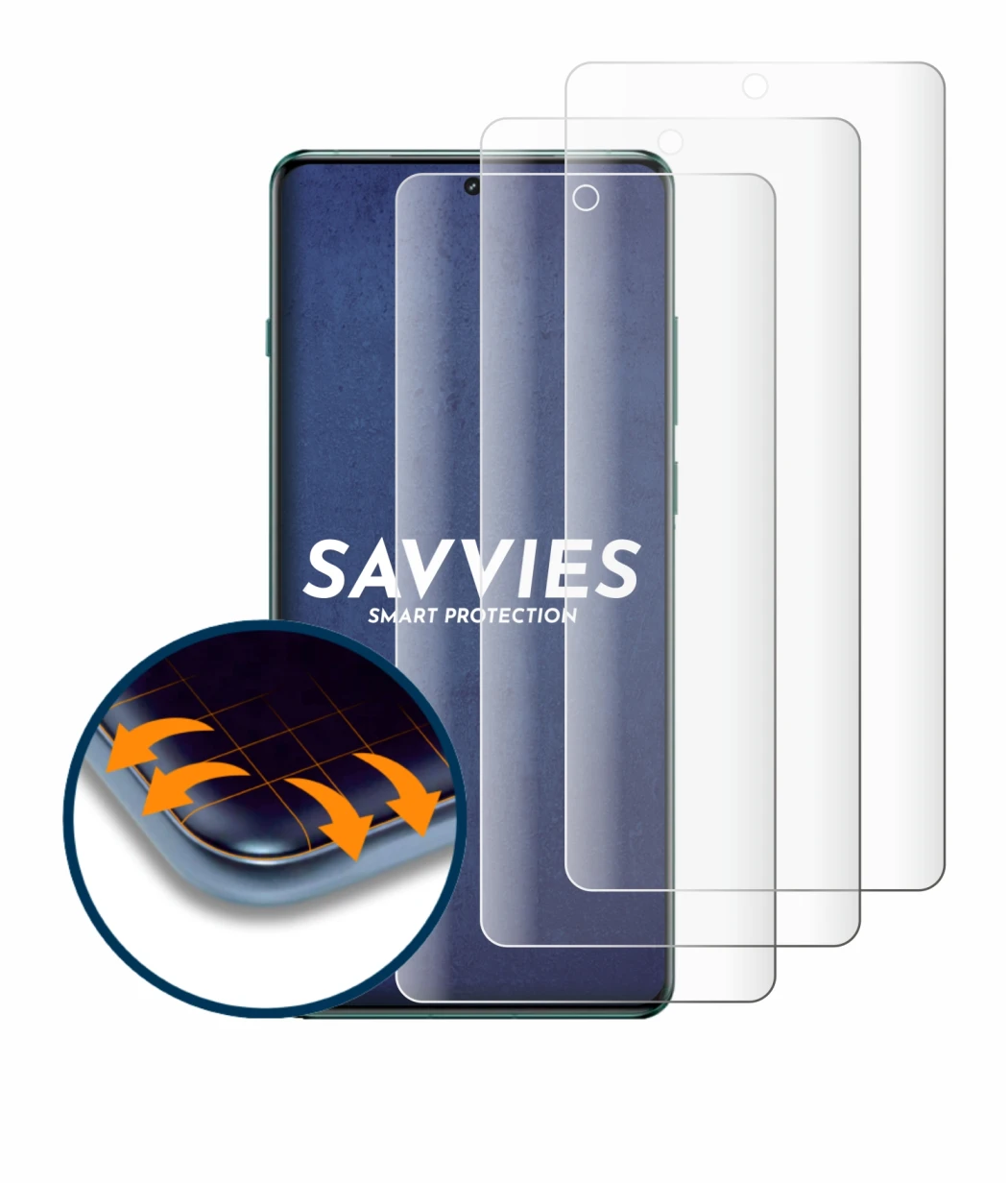 Imagen del dispositivo OnePlus 12R con una amplia variedad de protectores de pantalla.