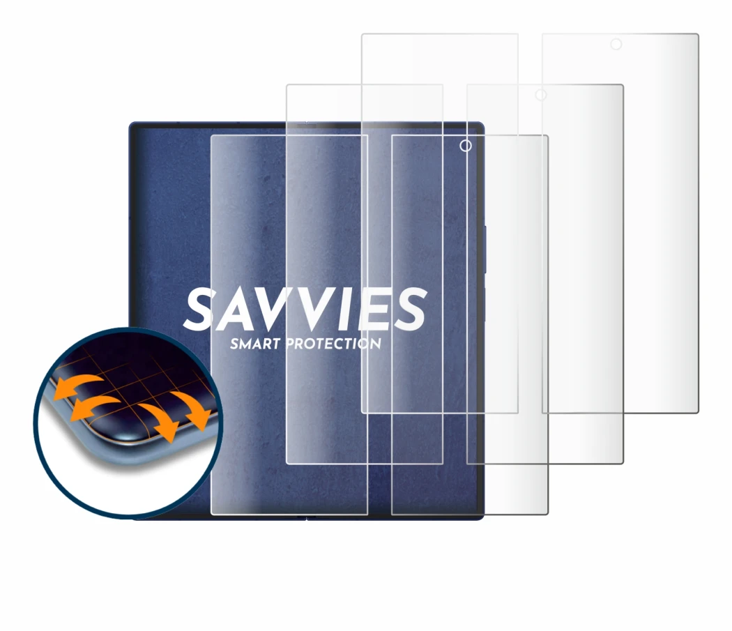 Imagen del dispositivo Samsung Galaxy Z Fold 7 (Pantalla interior) con una amplia variedad de protectores de pantalla.