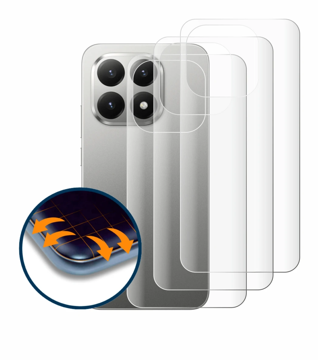 Imagen del dispositivo Xiaomi 15T (Trasero) con una amplia variedad de protectores de pantalla.