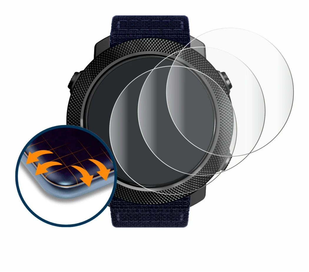 Imagen del dispositivo North Edge Apache 3 con una amplia variedad de protectores de pantalla.