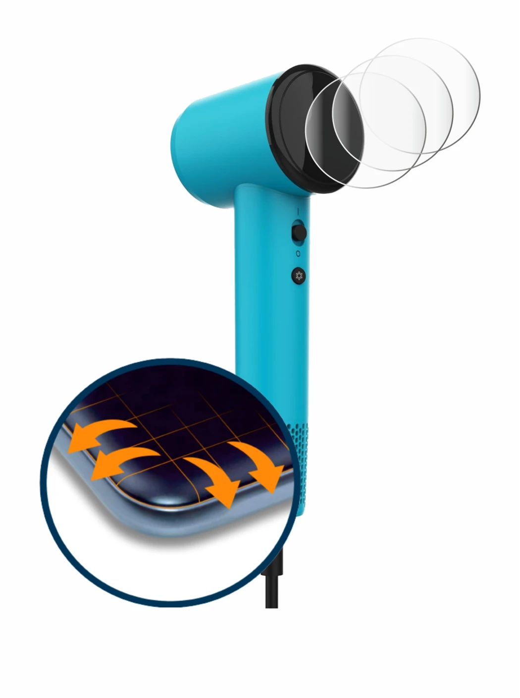 Imagen del dispositivo Cecotec DryNova con una amplia variedad de protectores de pantalla.