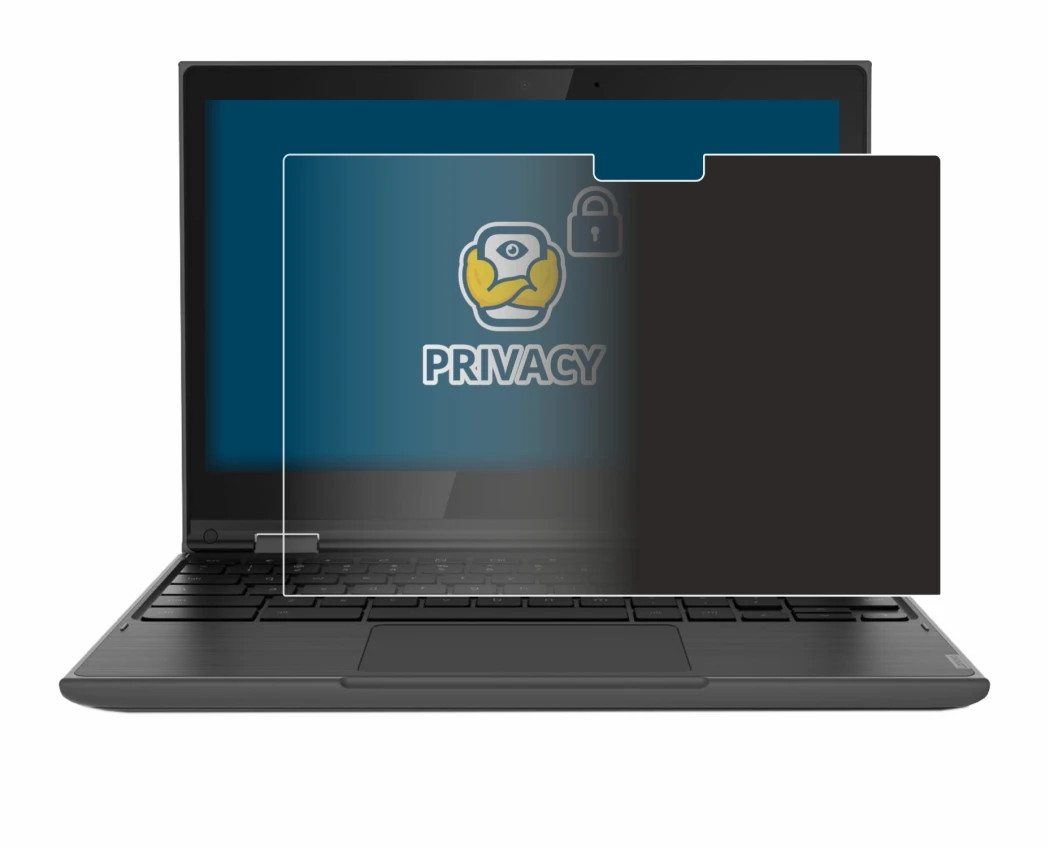 Imagen del dispositivo Lenovo 300e (2da Gen.) con una amplia variedad de protectores de pantalla.