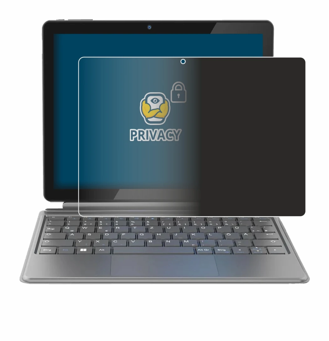 Imagen del dispositivo Alldocube iWork 20 Pro con una amplia variedad de protectores de pantalla.