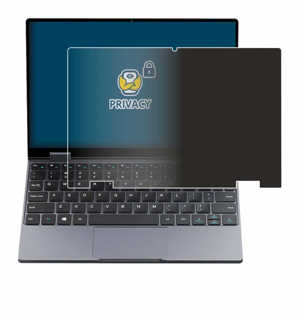 Imagen del dispositivo Chuwi MiniBook X N150 con una amplia variedad de protectores de pantalla.