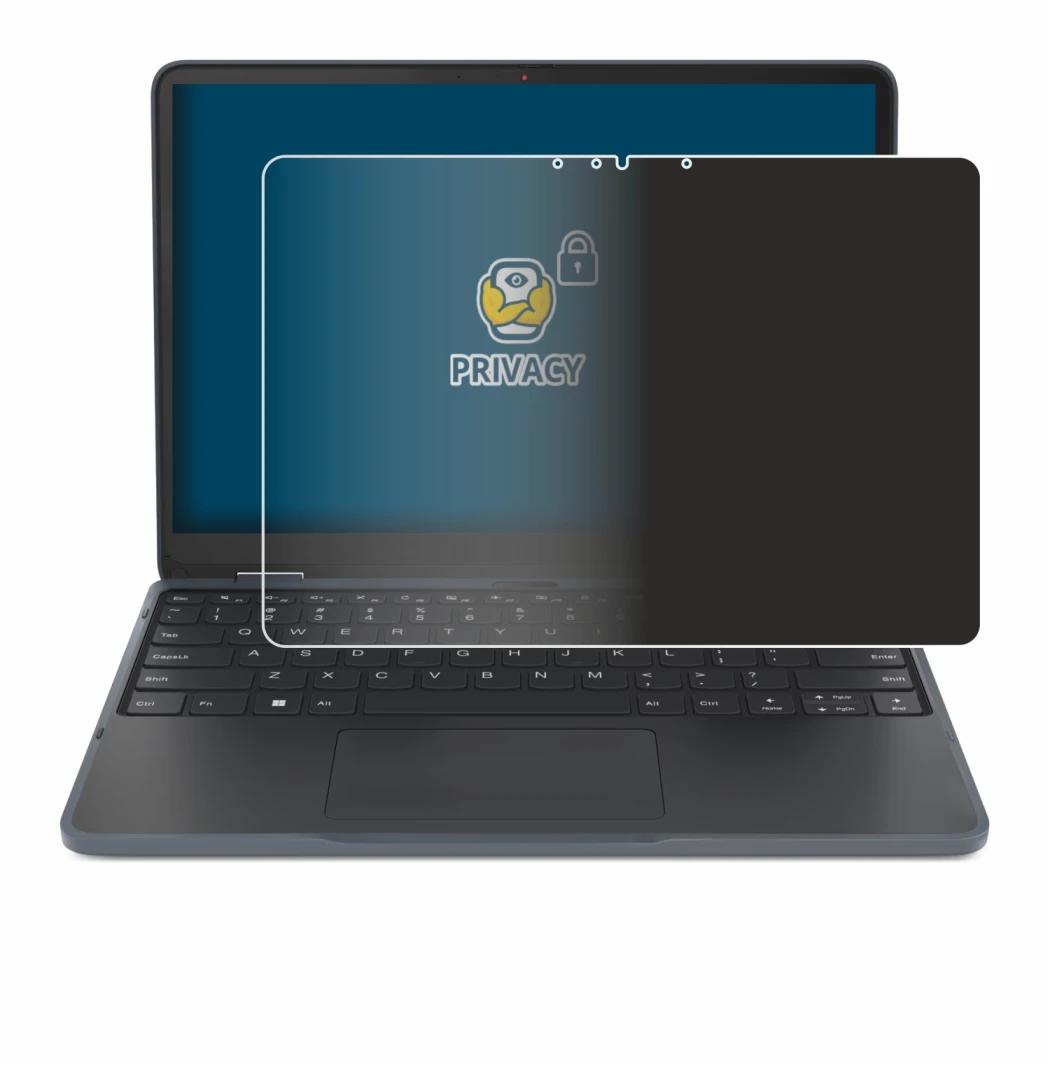 Imagen del dispositivo Lenovo 500w Yoga Gen 4 con una amplia variedad de protectores de pantalla.