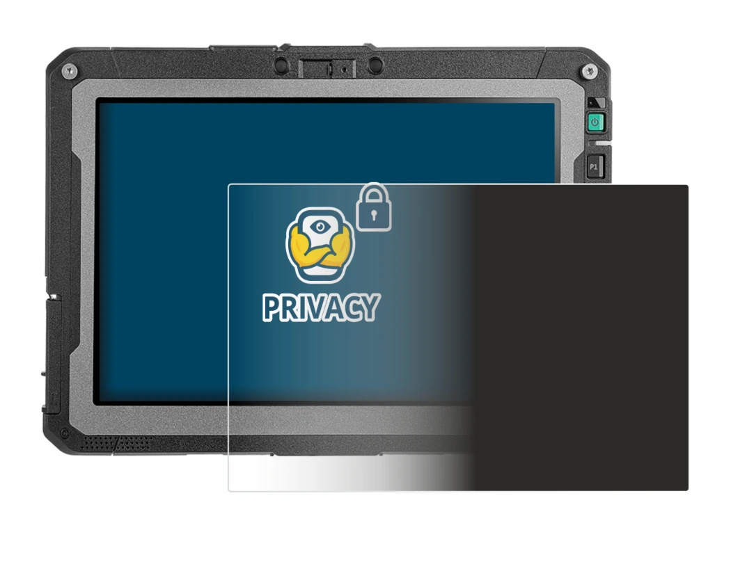 Imagen del dispositivo Getac ZX10 G2 con una amplia variedad de protectores de pantalla.