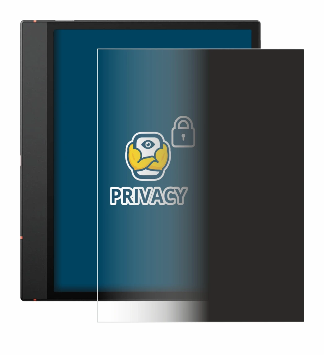 Imagen del dispositivo Boox Note Air 5 C con una amplia variedad de protectores de pantalla.