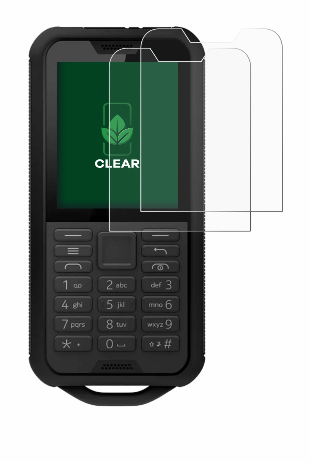 Imagen del dispositivo Nokia 800 Tough con una amplia variedad de protectores de pantalla.