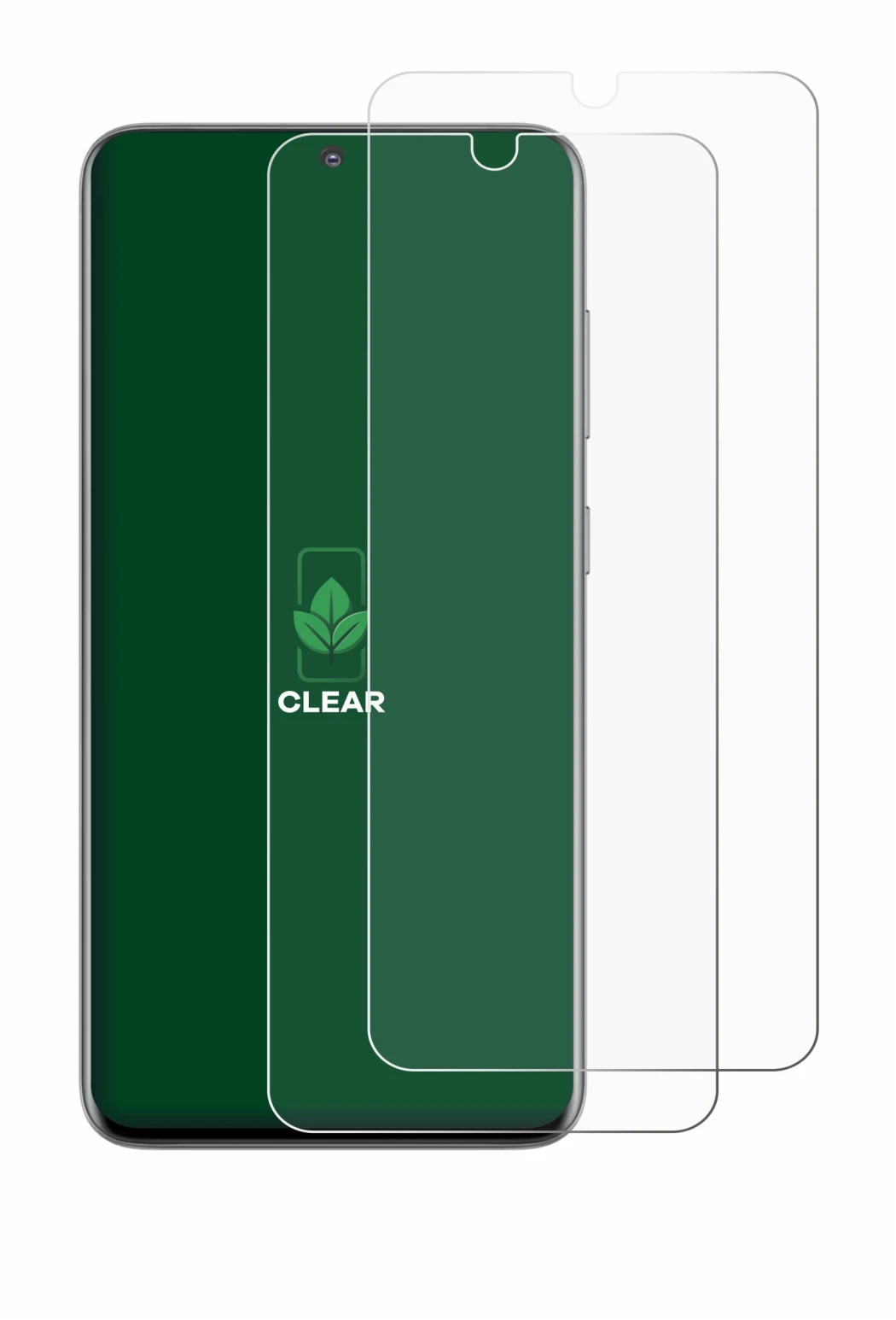 Imagen del dispositivo Samsung Galaxy S20 con una amplia variedad de protectores de pantalla.