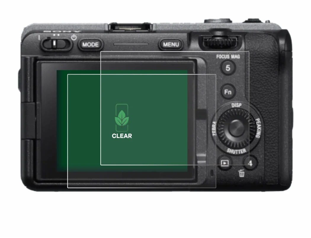Imagen del dispositivo Sony FX3 con una amplia variedad de protectores de pantalla.