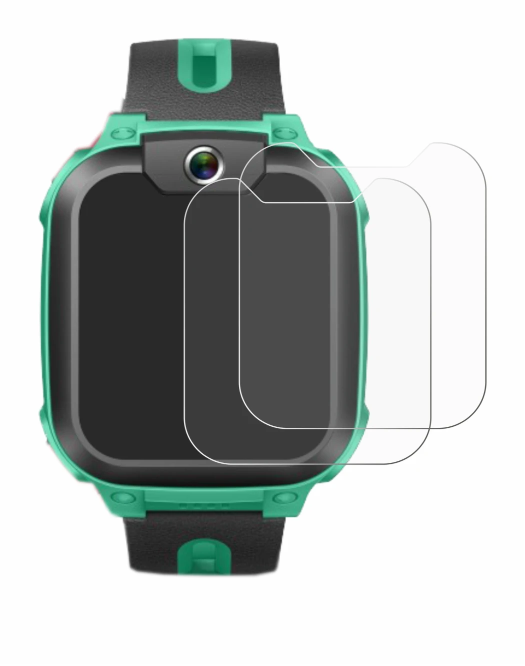 Imagen del dispositivo Imoo Watch Phone Z1 con una amplia variedad de protectores de pantalla.