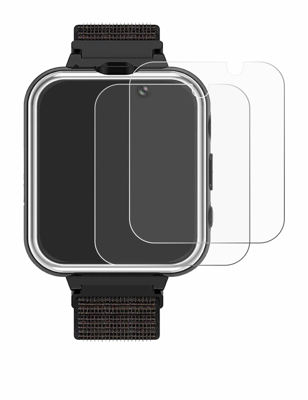 Imagen del dispositivo Pthtechus X32 con una amplia variedad de protectores de pantalla.