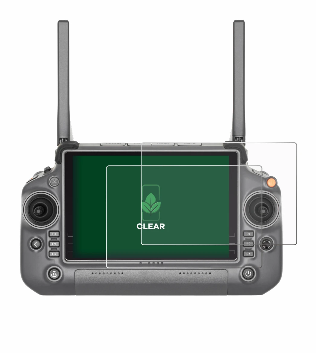 Imagen del dispositivo DJI RC Plus con una amplia variedad de protectores de pantalla.