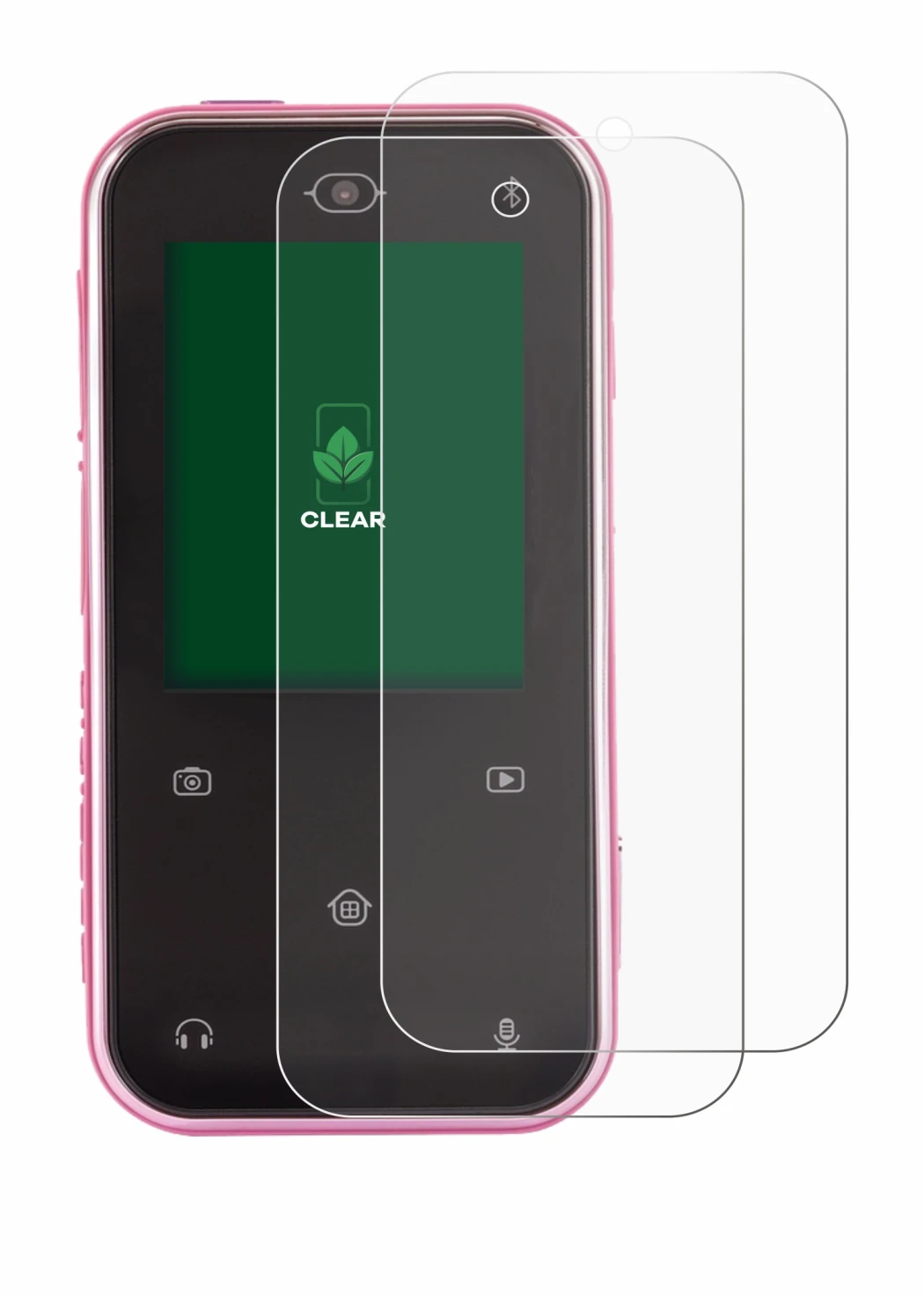 Imagen del dispositivo Vtech Kidizoom Snap Touch con una amplia variedad de protectores de pantalla.