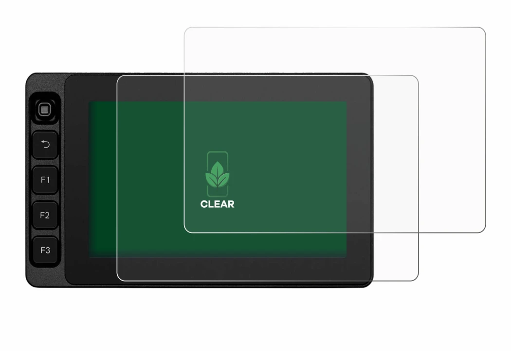 Imagen del dispositivo SmallHD Ultra 5 con una amplia variedad de protectores de pantalla.