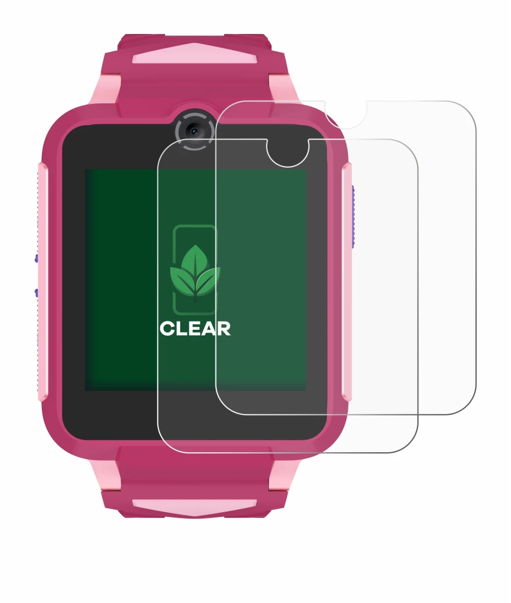 Imagen del dispositivo TCL Movetime Family Watch MT42X con una amplia variedad de protectores de pantalla.