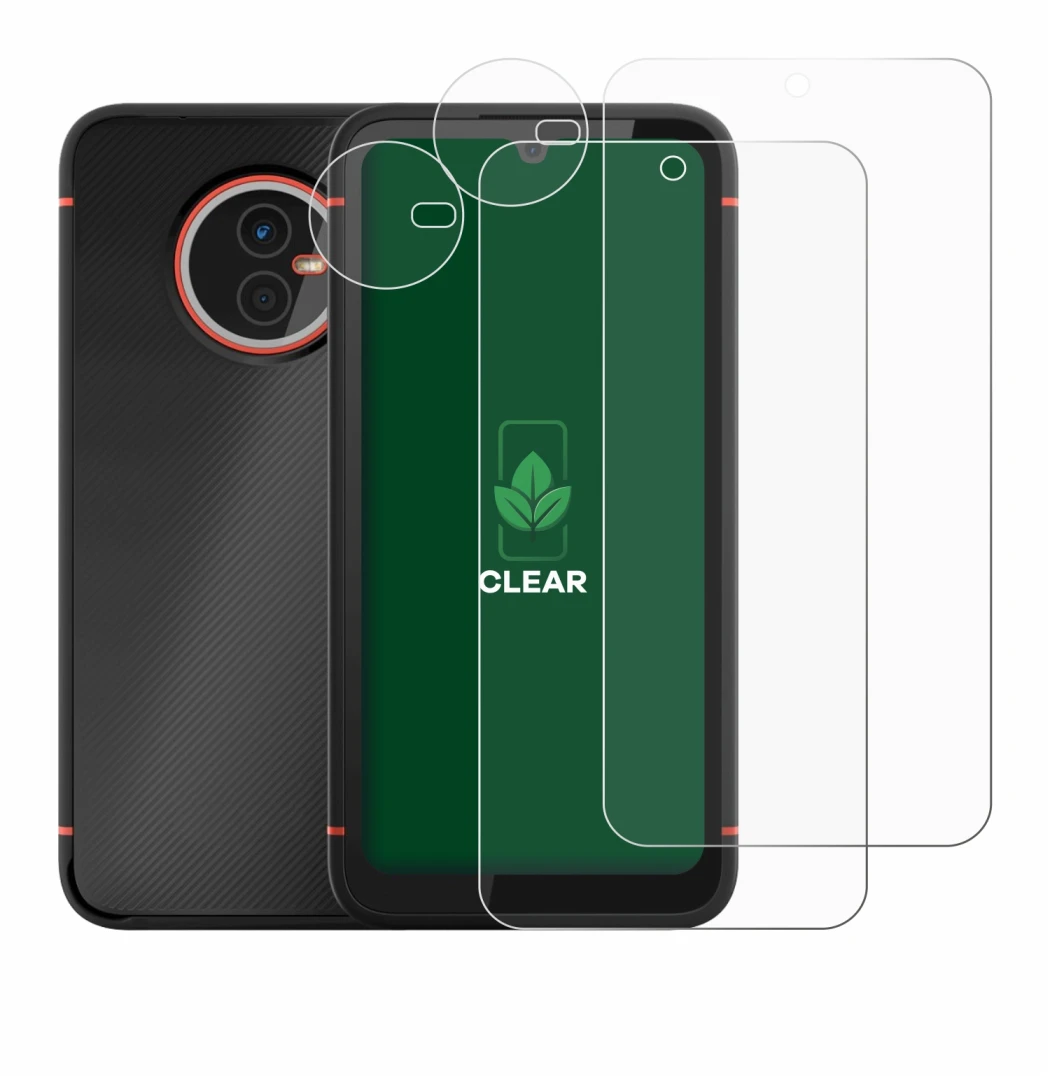 Imagen del dispositivo Gigaset GX4 (Frontal+Cámara) con una amplia variedad de protectores de pantalla.