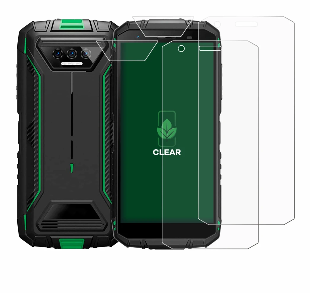 Imagen del dispositivo Doogee S41 Pro (Frontal+Cámara) con una amplia variedad de protectores de pantalla.