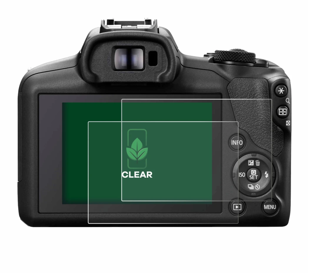 Imagen del dispositivo Canon EOS R100 con una amplia variedad de protectores de pantalla.