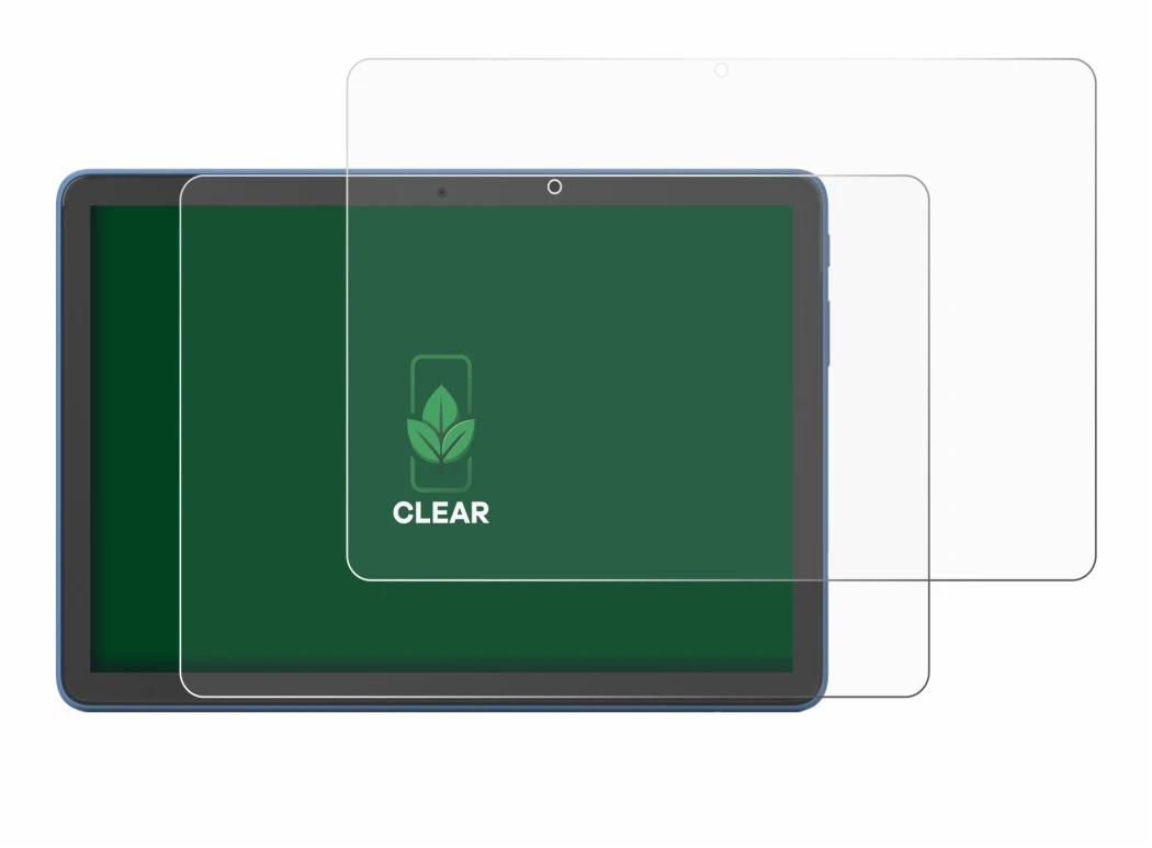 Imagen del dispositivo Amazon Fire HD 10 2023 (13a. Gen.) con una amplia variedad de protectores de pantalla.