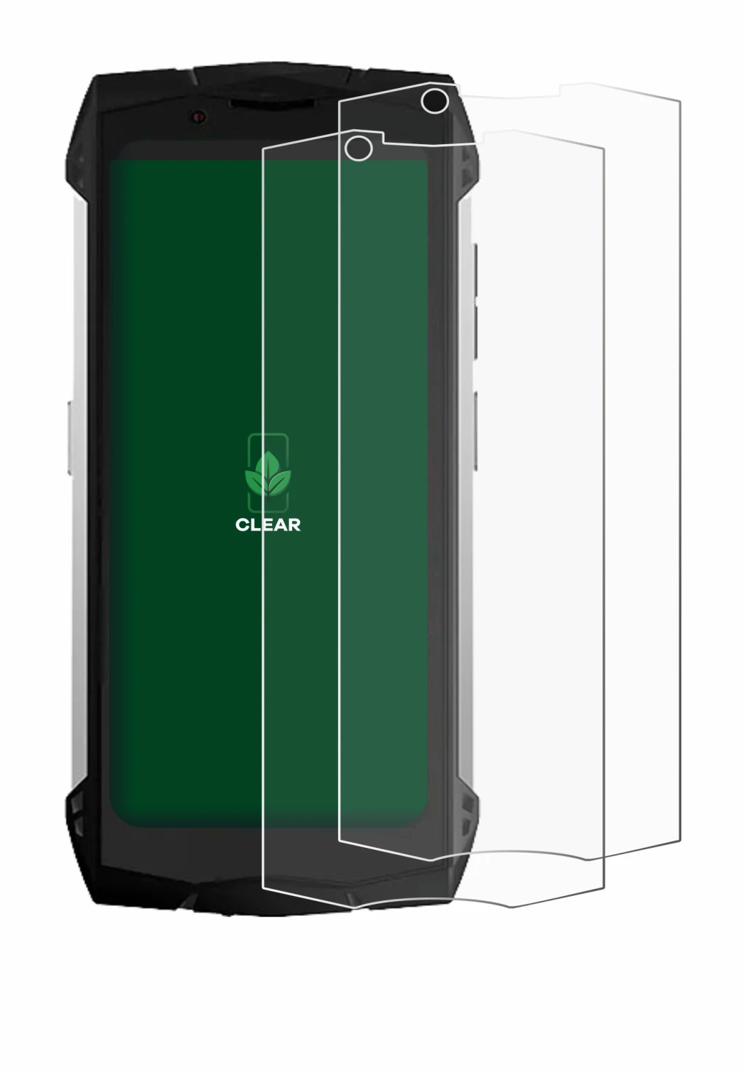 Imagen del dispositivo Doogee S Mini con una amplia variedad de protectores de pantalla.