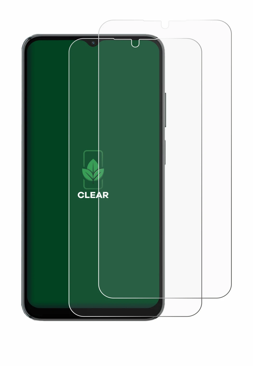 Imagen del dispositivo Blackview A52 Pro con una amplia variedad de protectores de pantalla.