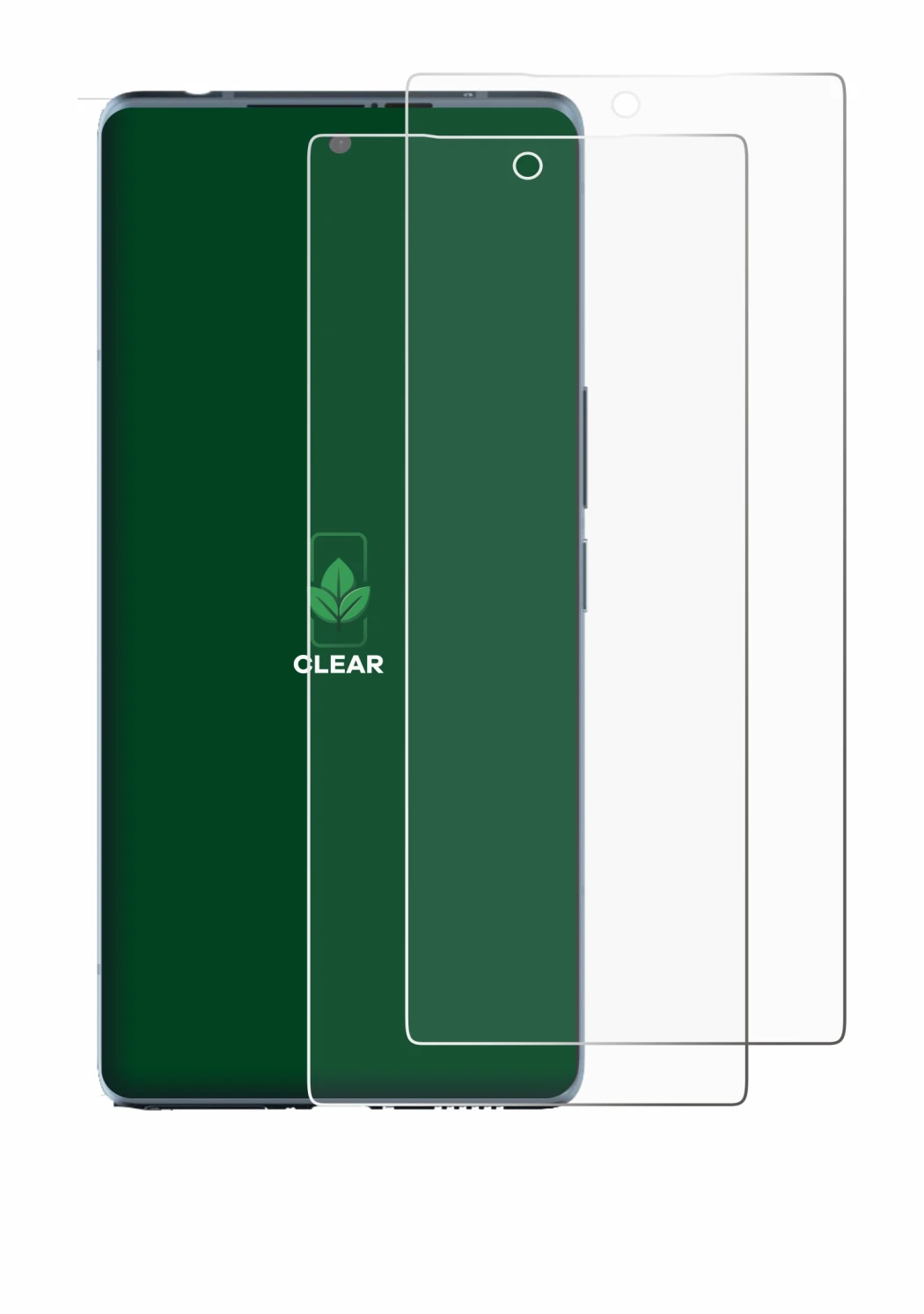 Imagen del dispositivo HTC U24 Pro con una amplia variedad de protectores de pantalla.