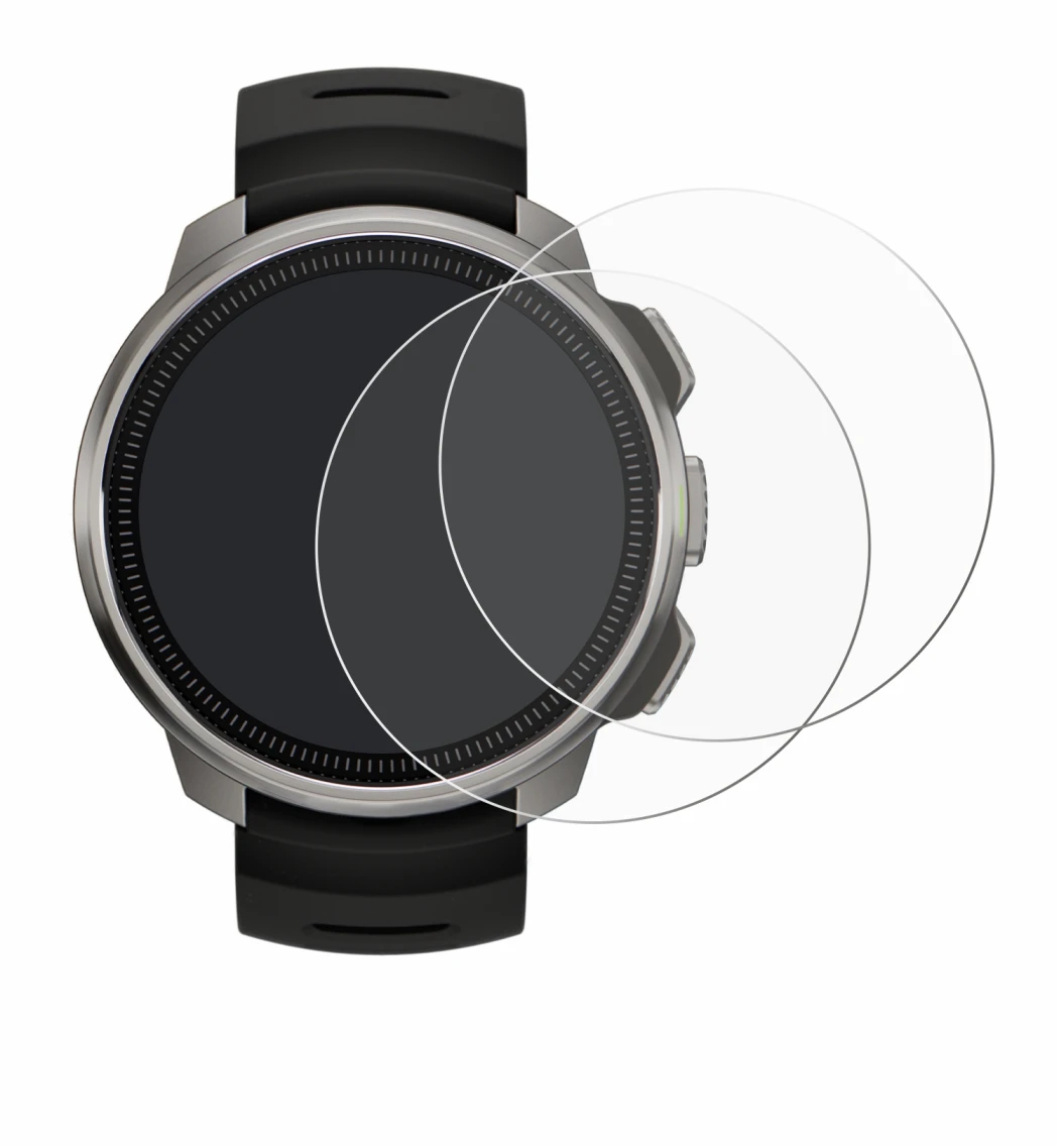Imagen del dispositivo Suunto Ocean con una amplia variedad de protectores de pantalla.