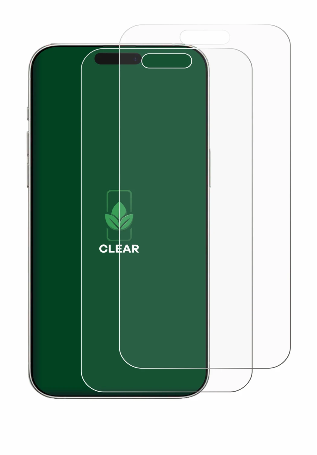 Imagen del dispositivo Apple iPhone 16 Plus con una amplia variedad de protectores de pantalla.