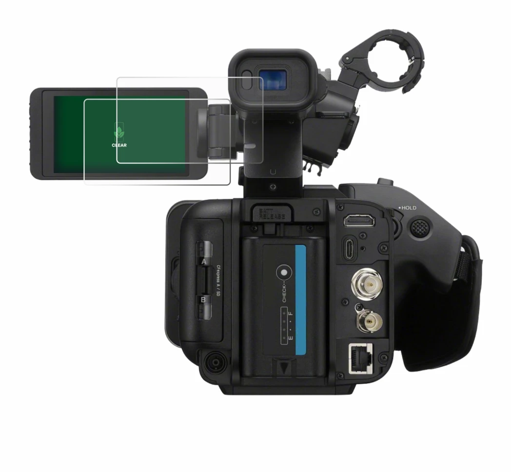 Imagen del dispositivo Sony PXW-Z200 con una amplia variedad de protectores de pantalla.