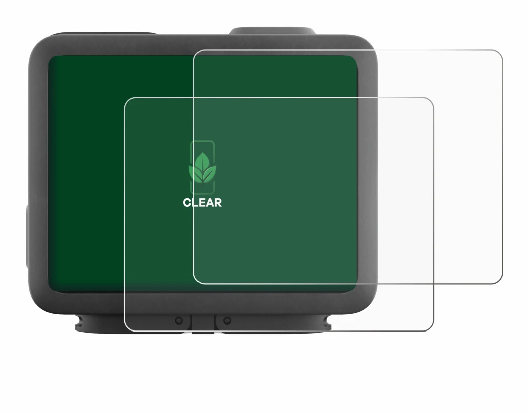 Imagen del dispositivo GoPro Hero 4k con una amplia variedad de protectores de pantalla.