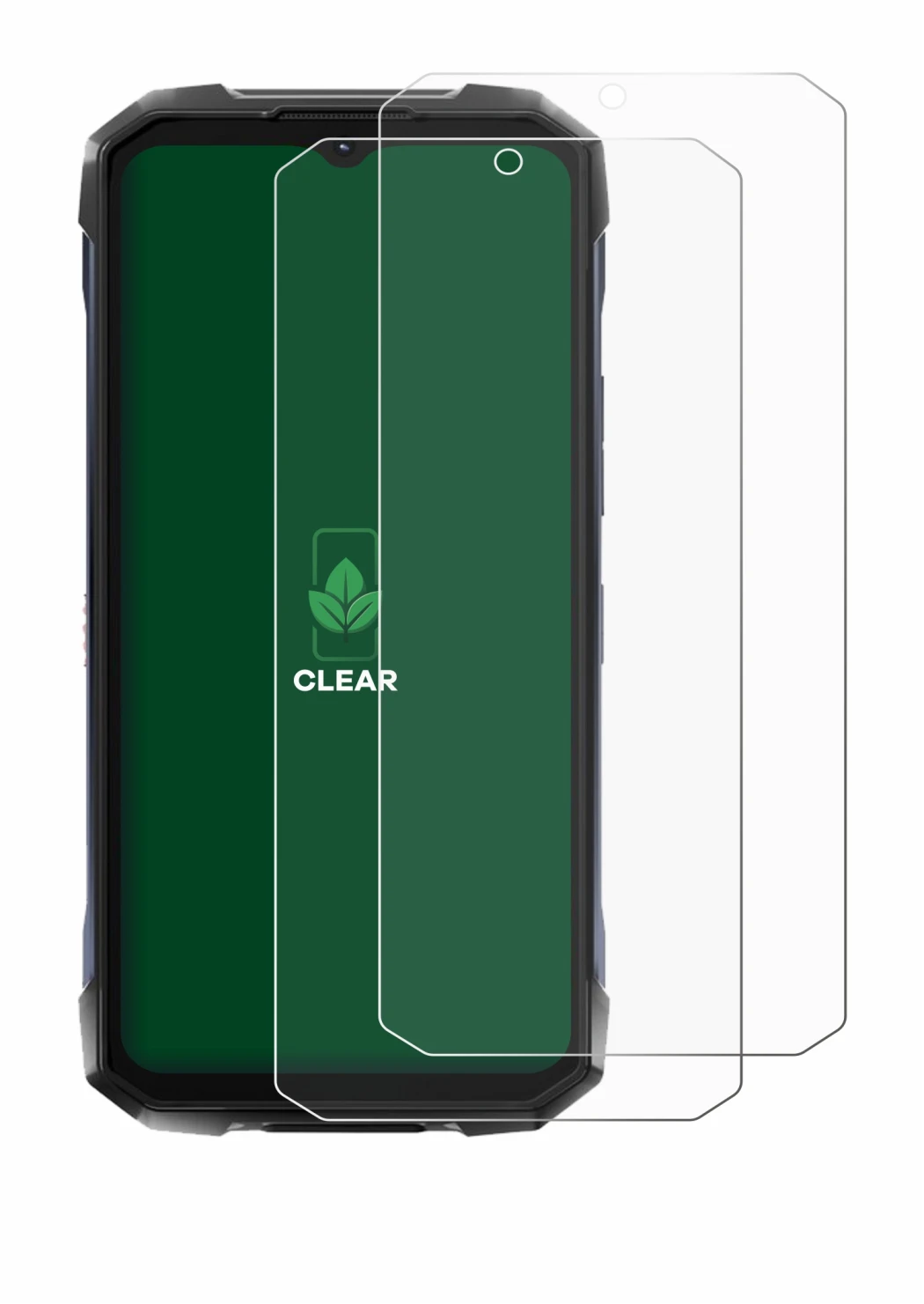 Imagen del dispositivo Hotwav Hyper 7 Pro con una amplia variedad de protectores de pantalla.