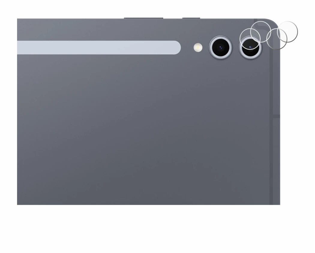 Imagen del dispositivo Samsung Galaxy Tab S10 Ultra WiFi (SÓLO Cámara) con una amplia variedad de protectores de pantalla.