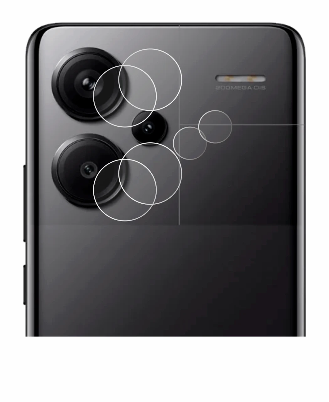 Imagen del dispositivo Xiaomi Redmi Note 13 Pro+ 5G (SÓLO Cámara) con una amplia variedad de protectores de pantalla.