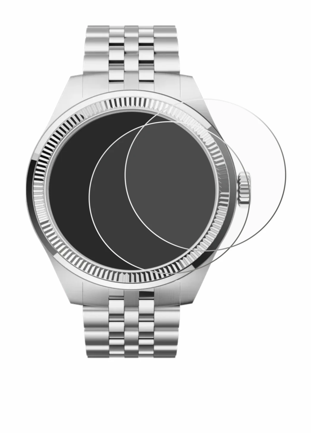 Imagen del dispositivo Withings ScanWatch Nova Brilliant (39 mm) con una amplia variedad de protectores de pantalla.