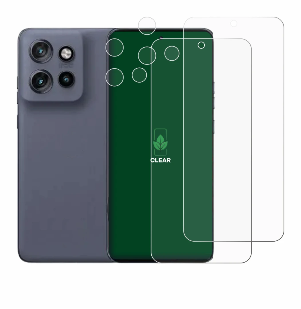 Imagen del dispositivo Motorola Edge 50 Neo (Frontal+Cámara) con una amplia variedad de protectores de pantalla.