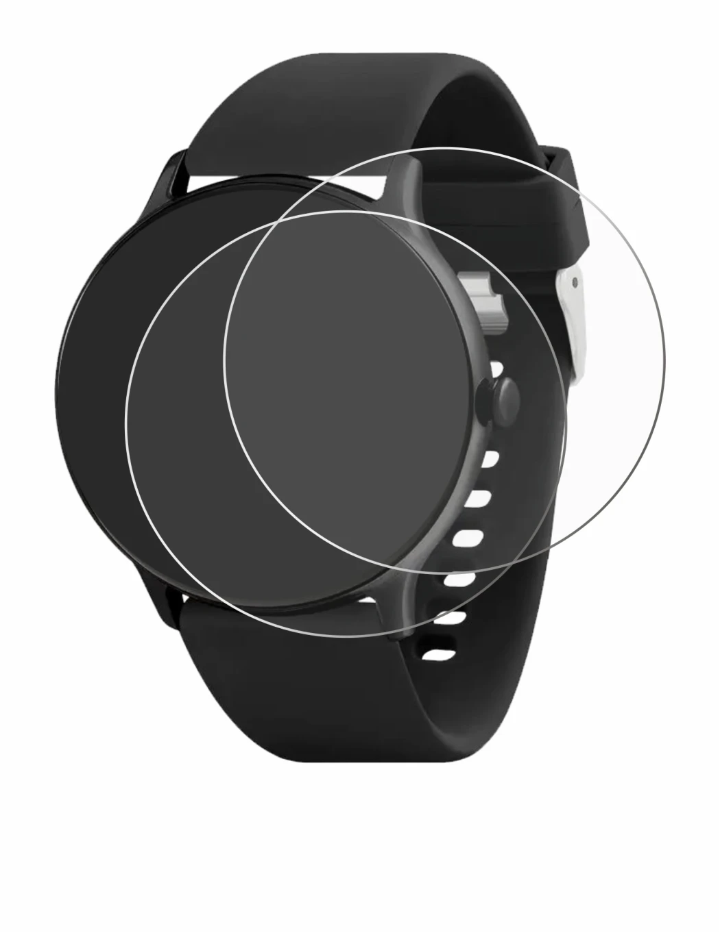 Imagen del dispositivo Reflex Active Series 22 con una amplia variedad de protectores de pantalla.