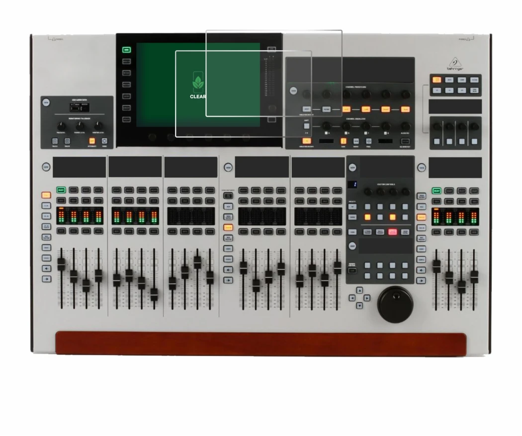 Imagen del dispositivo Behringer Wing con una amplia variedad de protectores de pantalla.