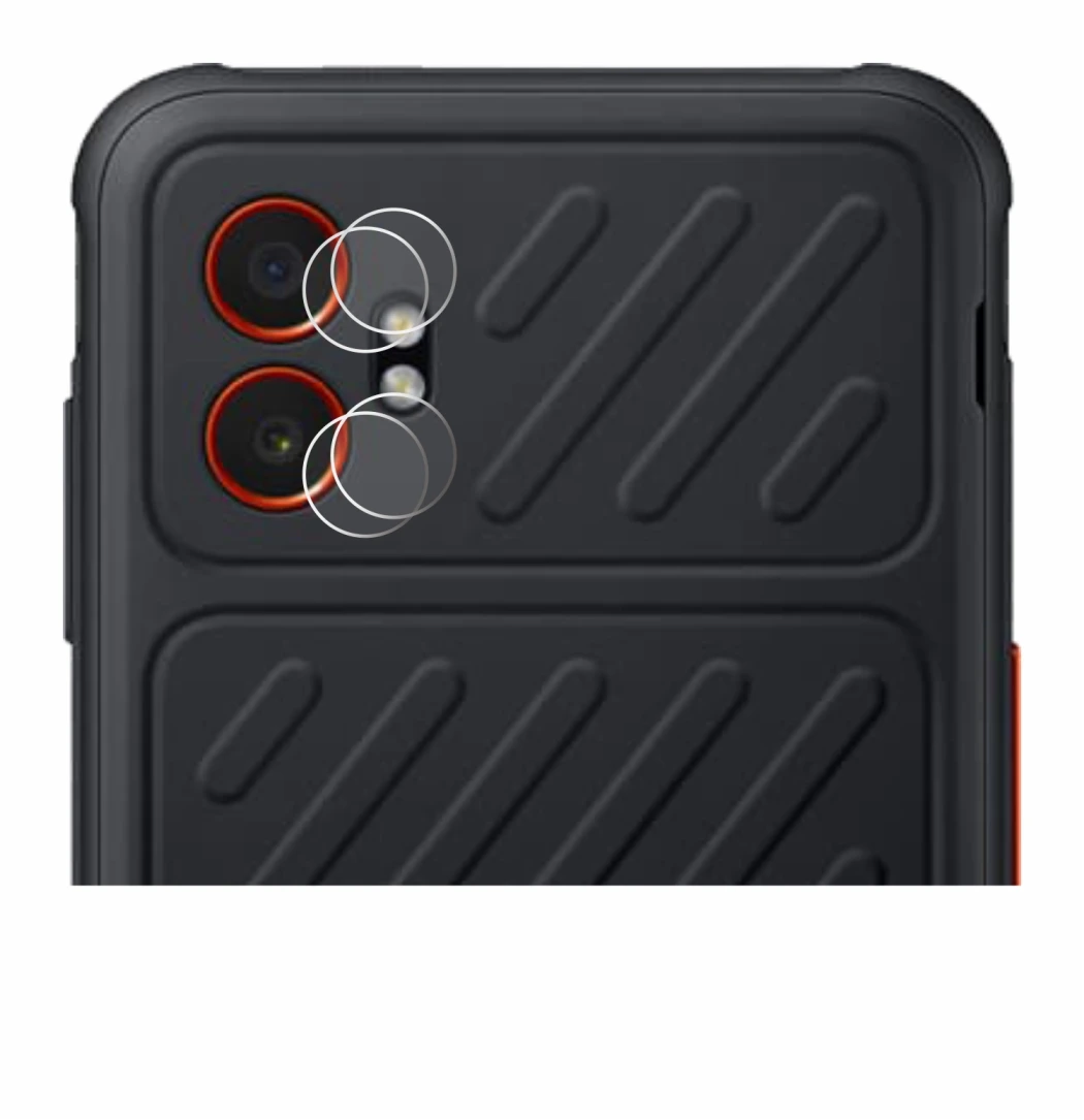 Imagen del dispositivo Samsung Galaxy XCover 7 Pro (SÓLO Cámara) con una amplia variedad de protectores de pantalla.