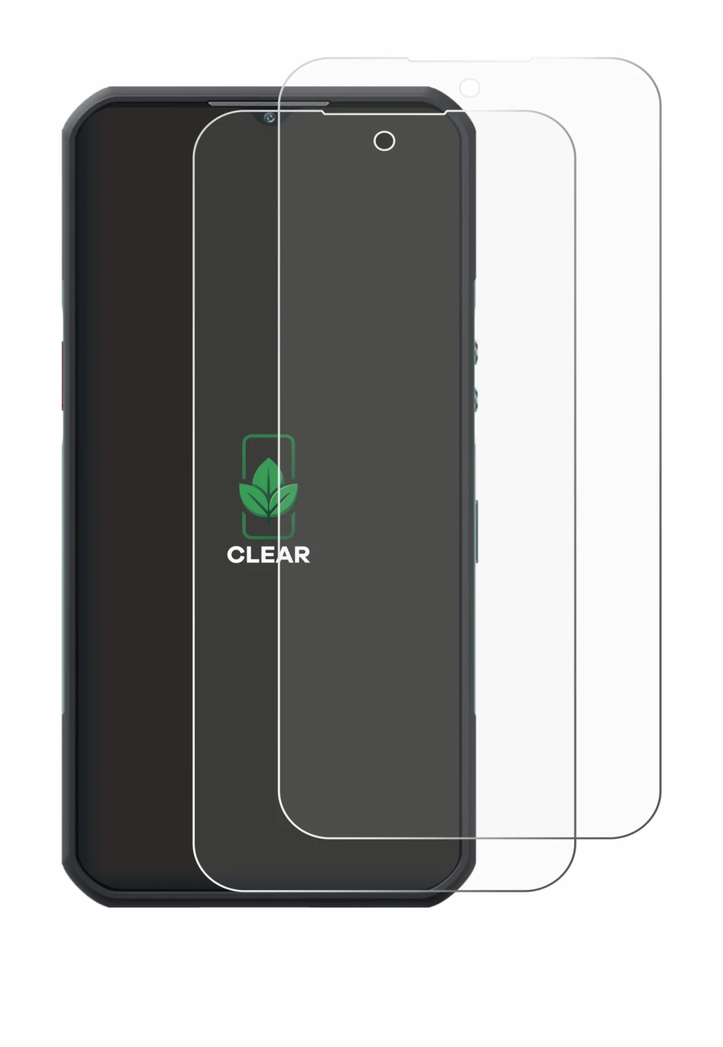 Imagen del dispositivo Oukitel WP55 Pro con una amplia variedad de protectores de pantalla.