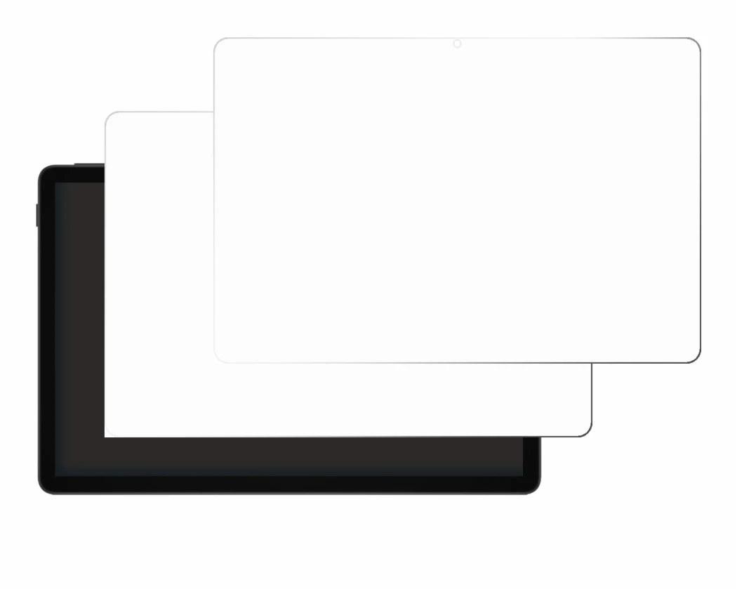 Imagen del dispositivo Doogee Tab A9 Pro+ con una amplia variedad de protectores de pantalla.