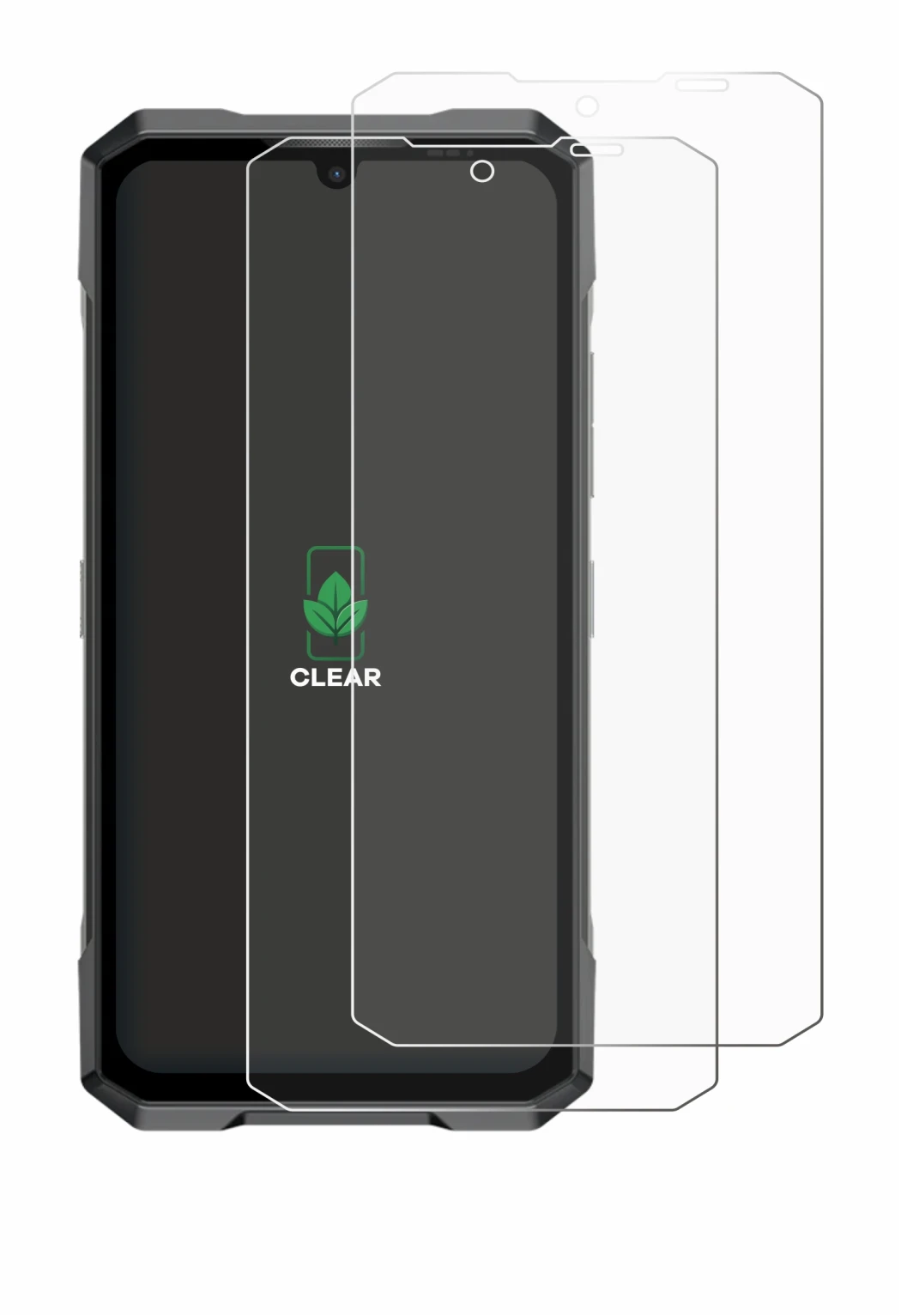 Imagen del dispositivo Doogee Blade GT Pro con una amplia variedad de protectores de pantalla.