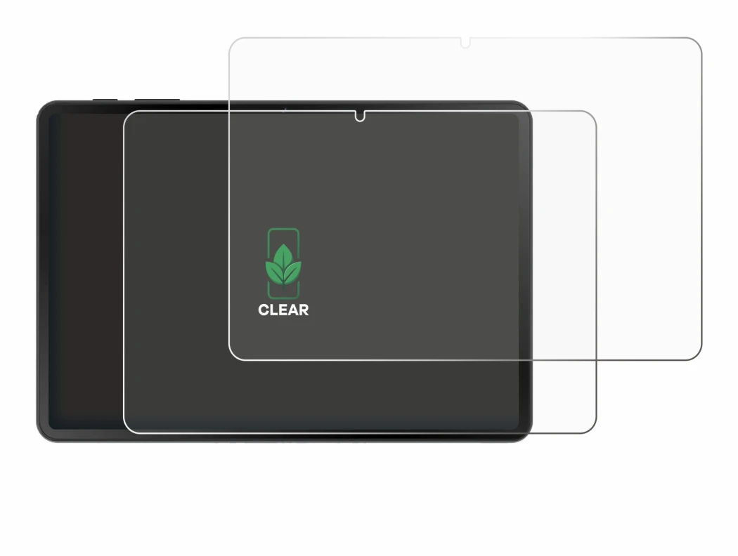 Imagen del dispositivo Doogee Tab A9 con una amplia variedad de protectores de pantalla.