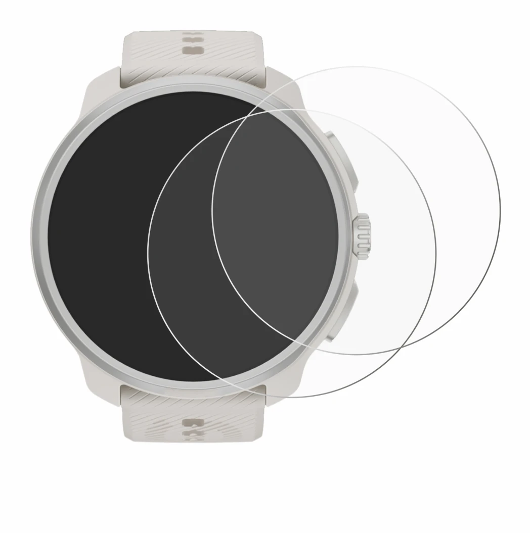 Imagen del dispositivo Suunto Race 2 con una amplia variedad de protectores de pantalla.